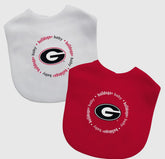 GA “Dawg” Baby Bib