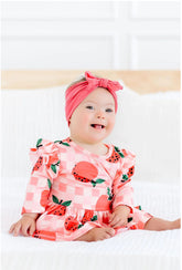 Apple Orchard Twirl Flutter Bodysuit