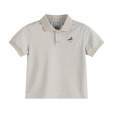Light Brown Mallard Duck Golf Polo Shirt