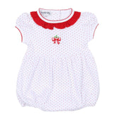 Chloe's Classics Embroidered Short Sleeve Bubble