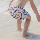 Boys Swim Trunks -Classic Surfboard