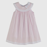 Pink Swing Dress with Bow