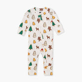 Matching Family One-Piece Baby Pajamas_Holiday Cookies-Organic