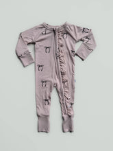 Dainty Bows | Ribbed Bamboo Frill Romper