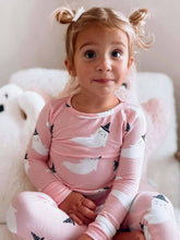 Bamboo 2-Piece Set, Pink Ghost