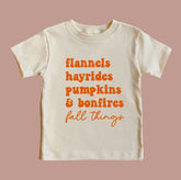 Fall Things Thanksgiving T-Shirt Toddler / Youth