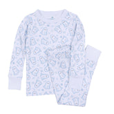 My Little Boo Long Pajamas - Light Blue