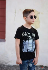Chill Out Boy Vintage-Washed T-Shirt