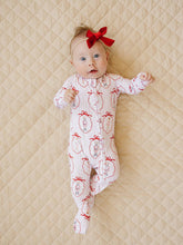 Christmas & Holidays Bamboo Zip Romper | Pink Nutcracker