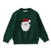Green Santa Christmas Sweater