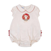 Giving Thanks Collared Short Sleeve Girl Bubble