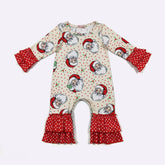 Kris Kringle Sprinkle Baby Romper