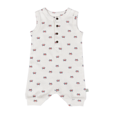 Tank Organic Romper | crab