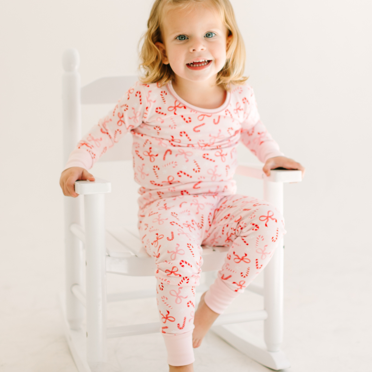 Candy Cane Lane Long Pajamas