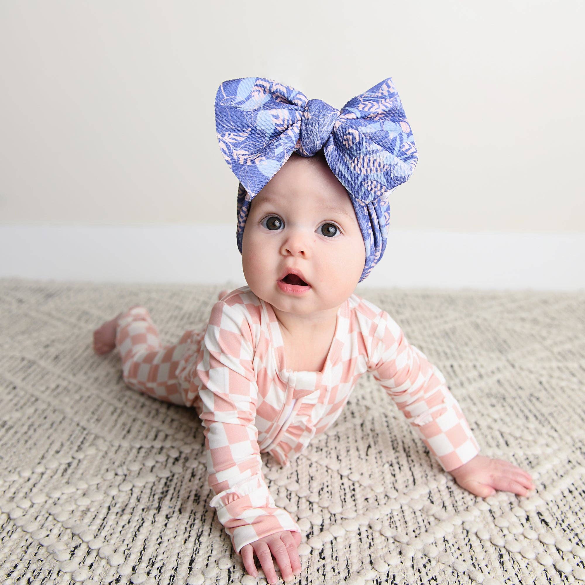 Saylor RUFFLE ZIP Bamboo Baby Pajama Sleepies Little
