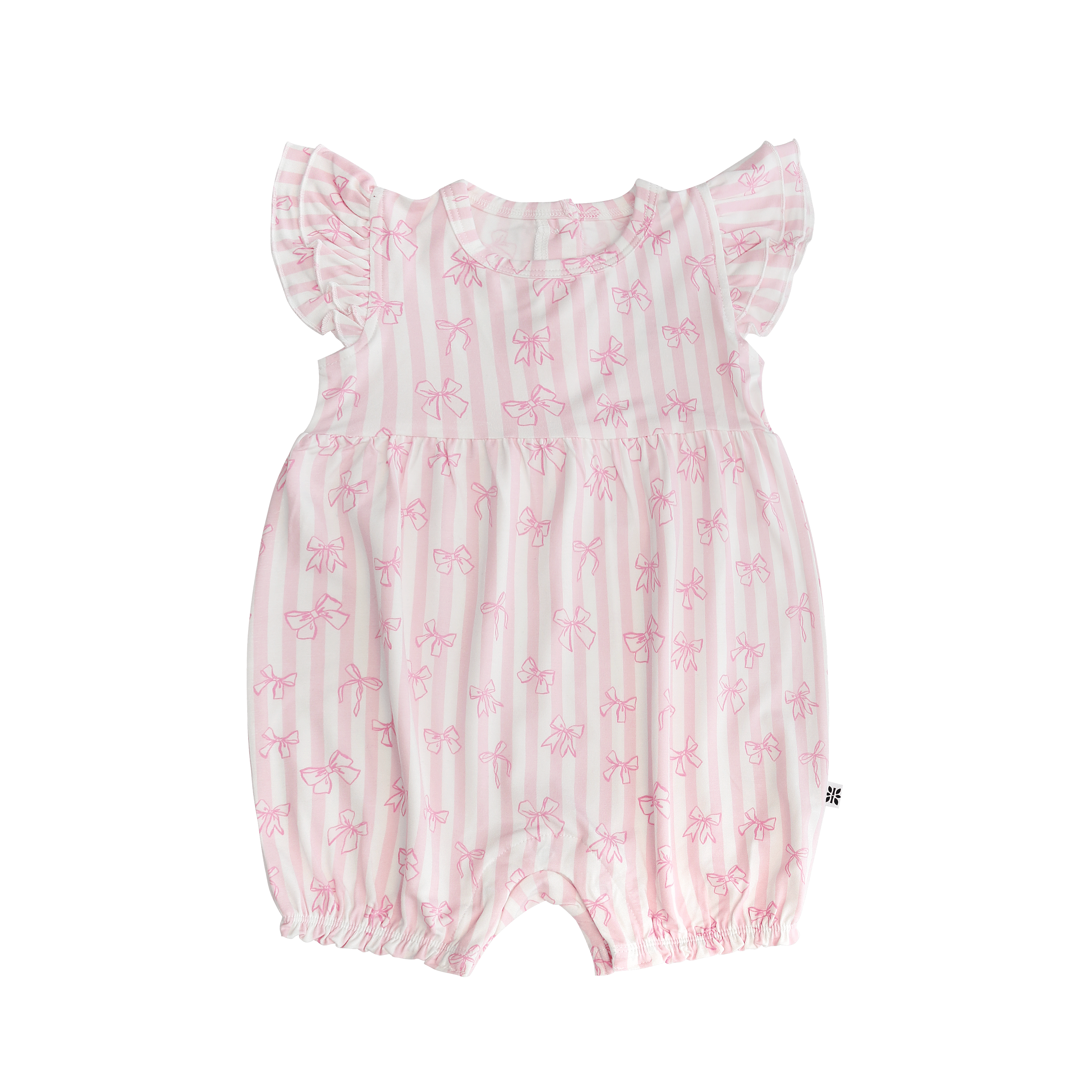 Tie the Knot Bamboo Ruffle Romper