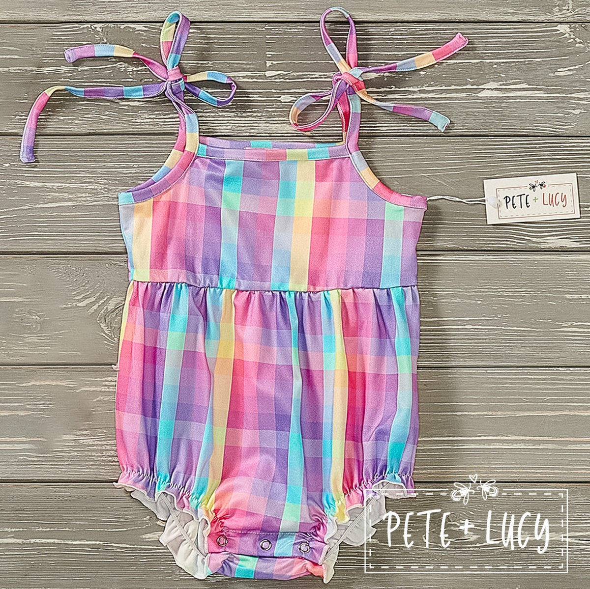 Summertime Ice Cream-Girl Infant Romper