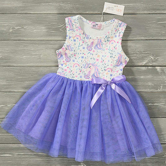 Lovely Unicorn Girls Dress