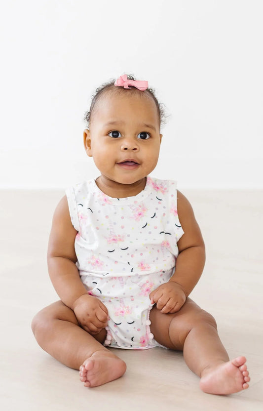 One of a Kind Pom Pom Romper