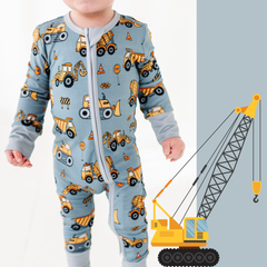 Baby Bamboo Pajamas - Bamboo Sleeper - Worksite