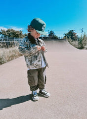Toddler Camo Denim Jacket
