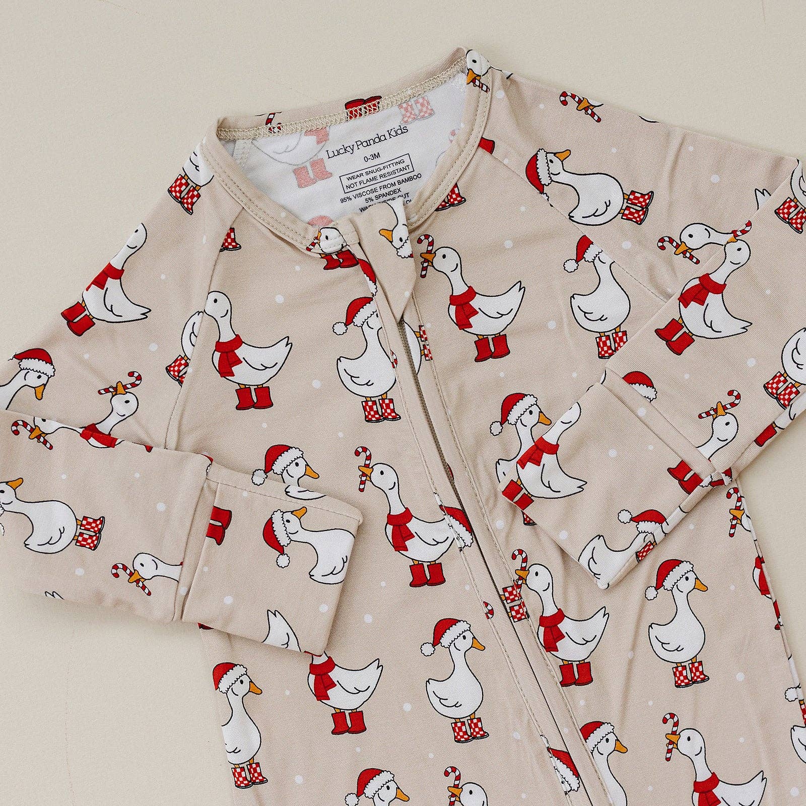 Bamboo Zip Romper | Merry Goose