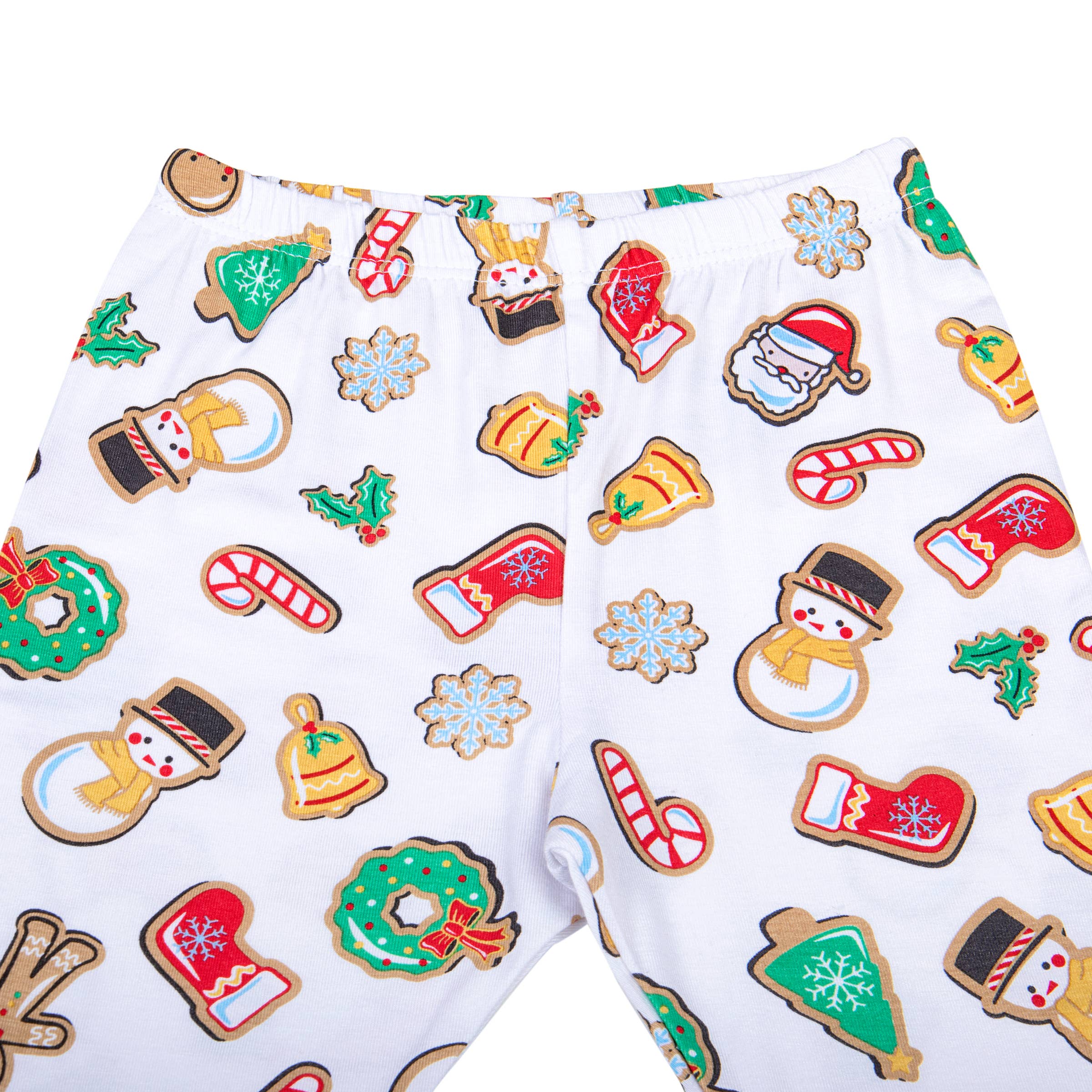 Holly Jolly Cookies Red Long Pajamas