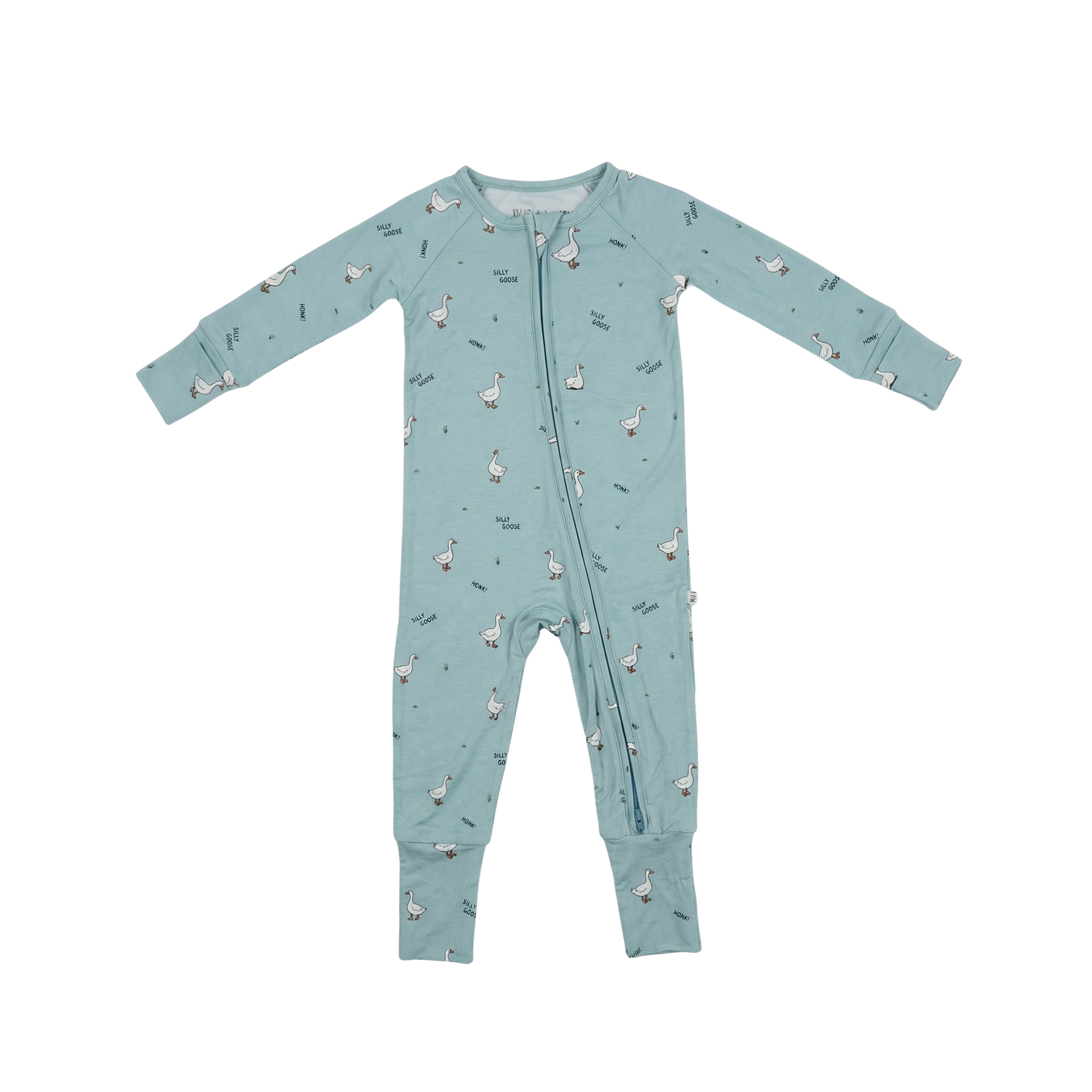 Bamboo Zip Romper — Silly Goose