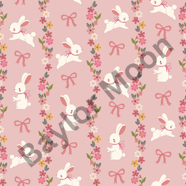 Easter Cottage Bunny | Bamboo Two Piece Pajamas