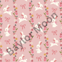Easter Cottage Bunny | Bamboo Zipper Pajamas