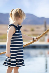 100% Organic Sailor Dress_Sailor Stripes