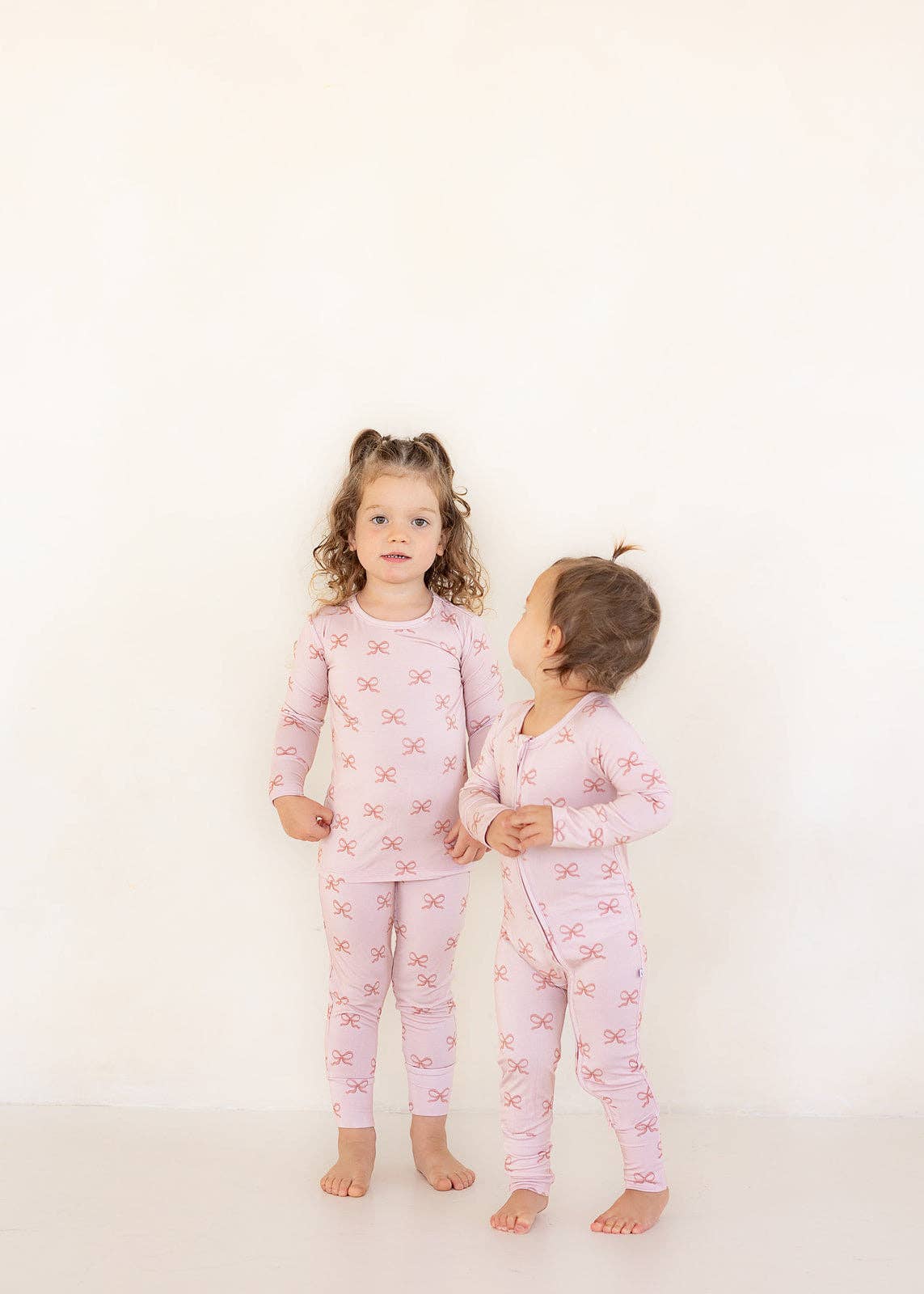 Bow | Bamboo Two Piece Pajamas