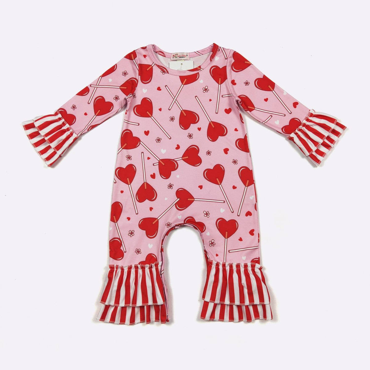 Heart Lollipop Baby Romper