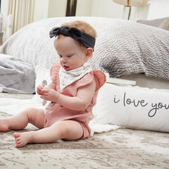 Ruffle Romper - Love Bug