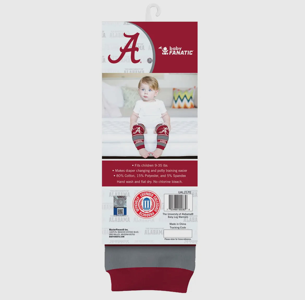 Game Day Leg Warmers Baby -GA & AL