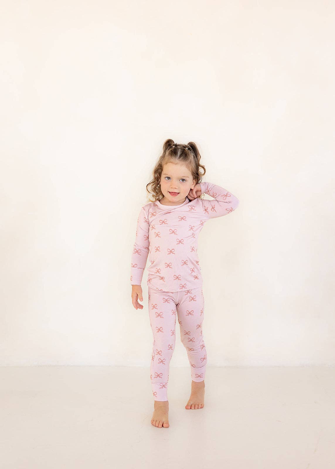 Bow | Bamboo Two Piece Pajamas