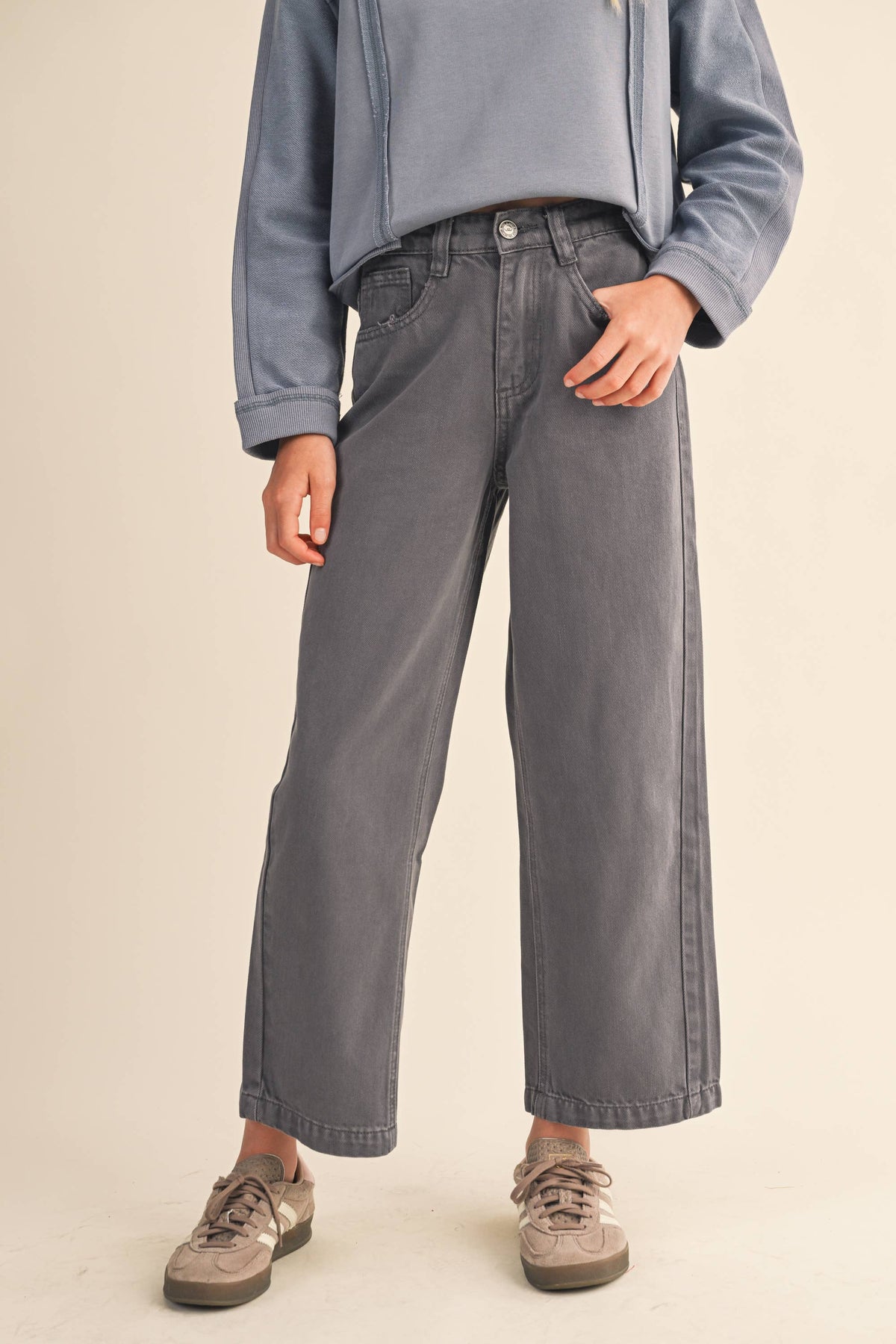 TWEEN KIDS GIRLS BARREL PANTS (7-14)