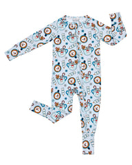 Christmas & Holidays Bamboo Zip Romper | Merry Munchkins