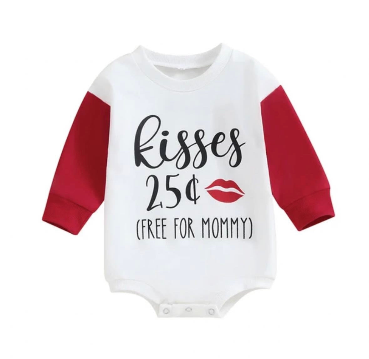 Kisses 25 cents Romper-Boy