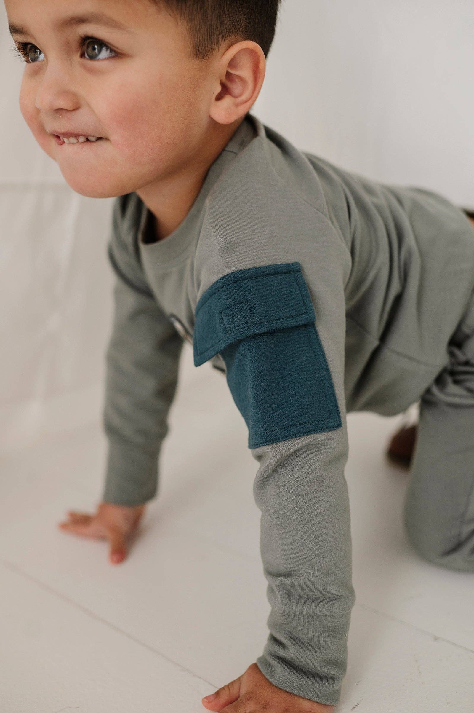 Boy's Raglan Sweatshirt Bamboo/Cotton Baby/Kid Clothing Fall