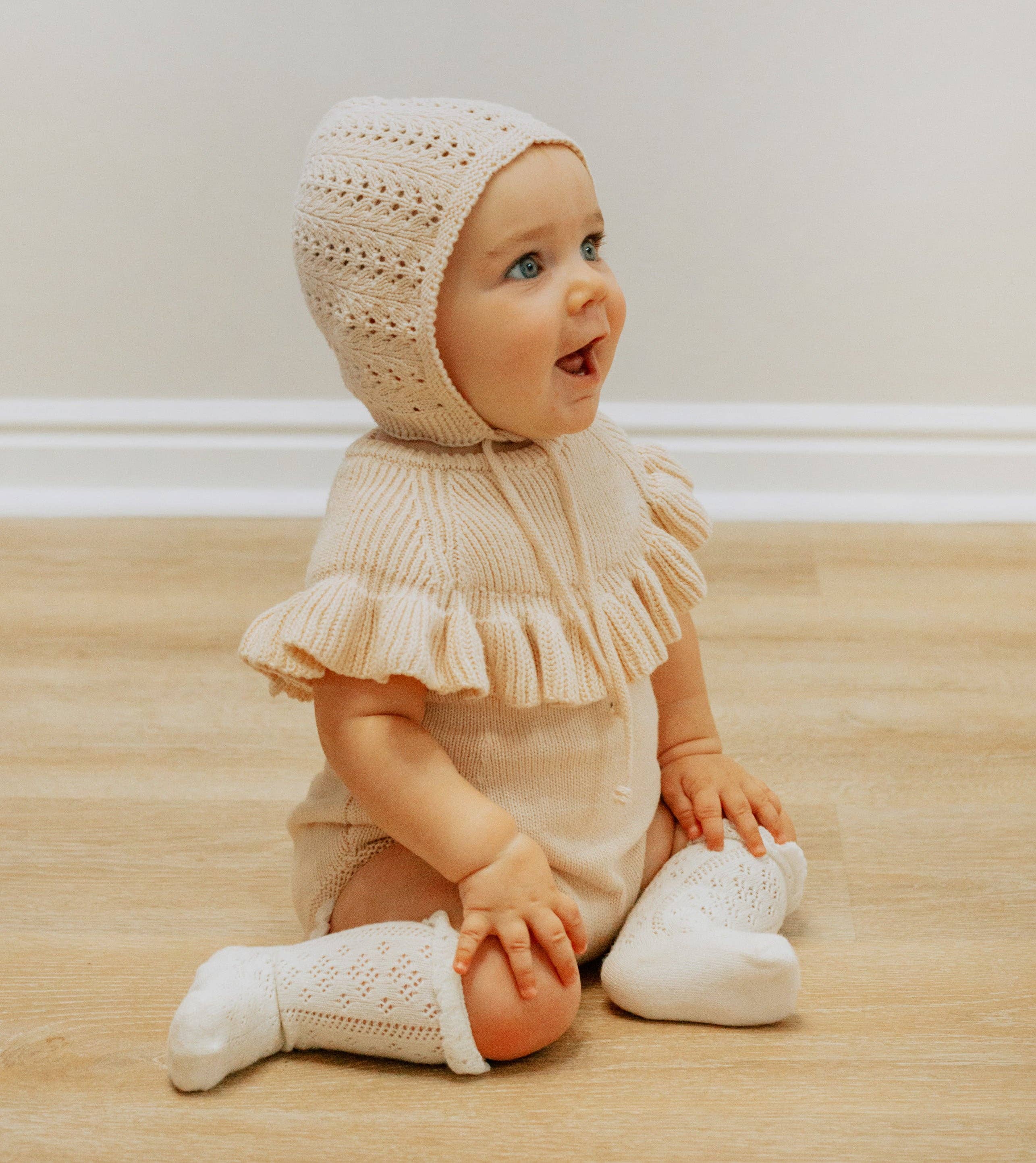 Esme Ruffle Top Romper