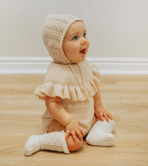 Esme Ruffle Top Romper