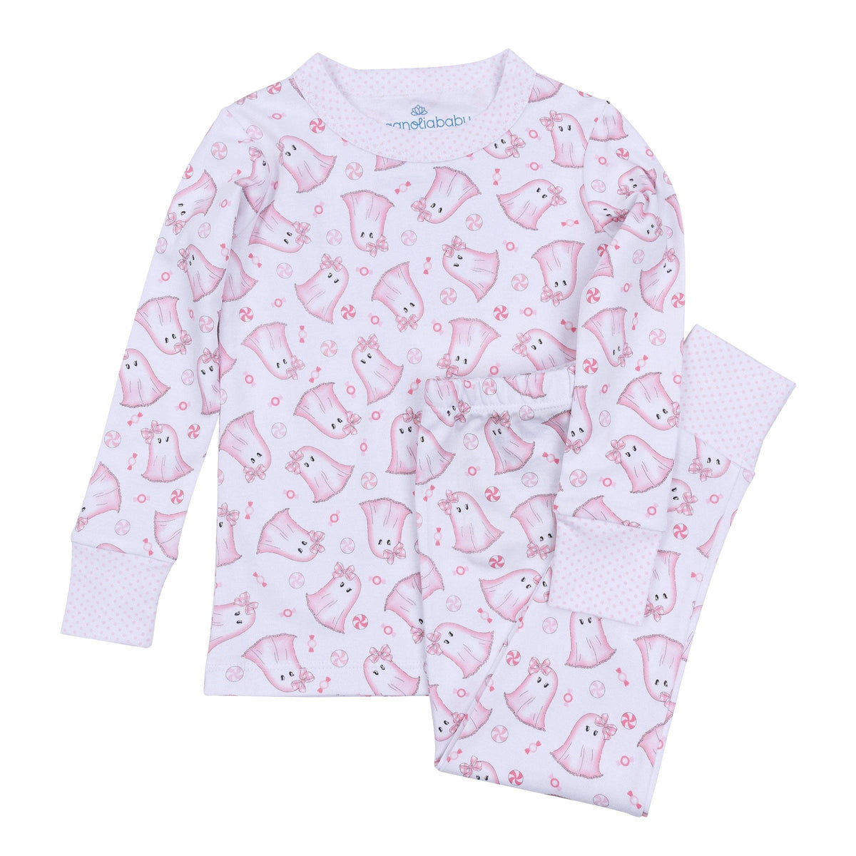 My Little Boo Long Pajamas - Pink