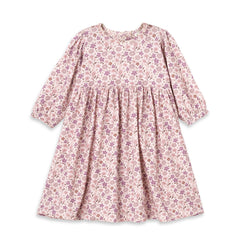 Girls' Bamboo Floral Dress – Soft, Stylish Everyday Wear