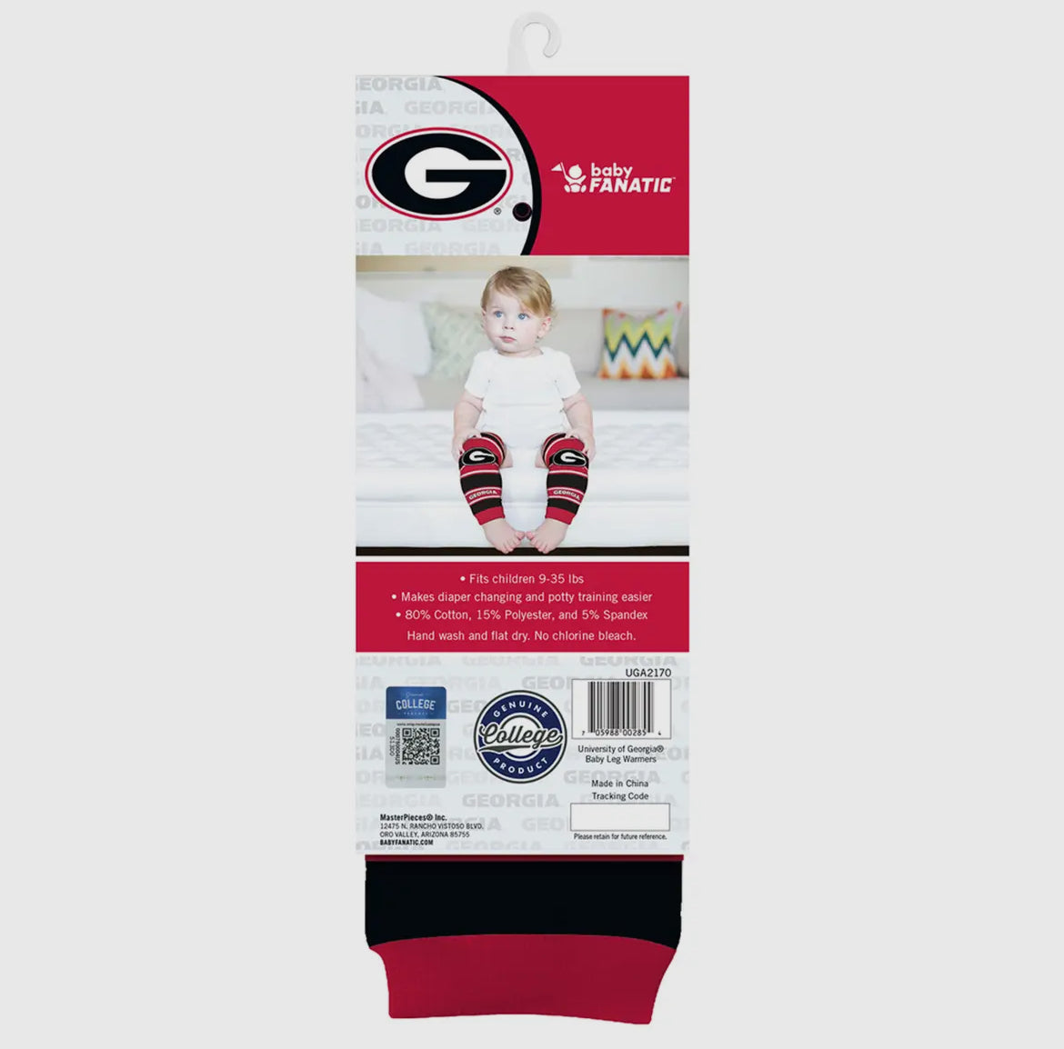 Game Day Leg Warmers Baby -GA & AL