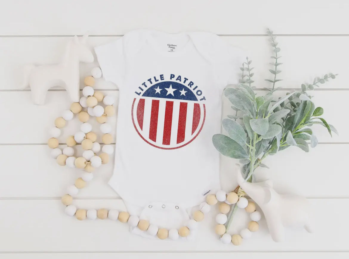 Little Patriot Onesie Gender Neutral