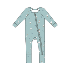 Bamboo Zip Romper — Silly Goose