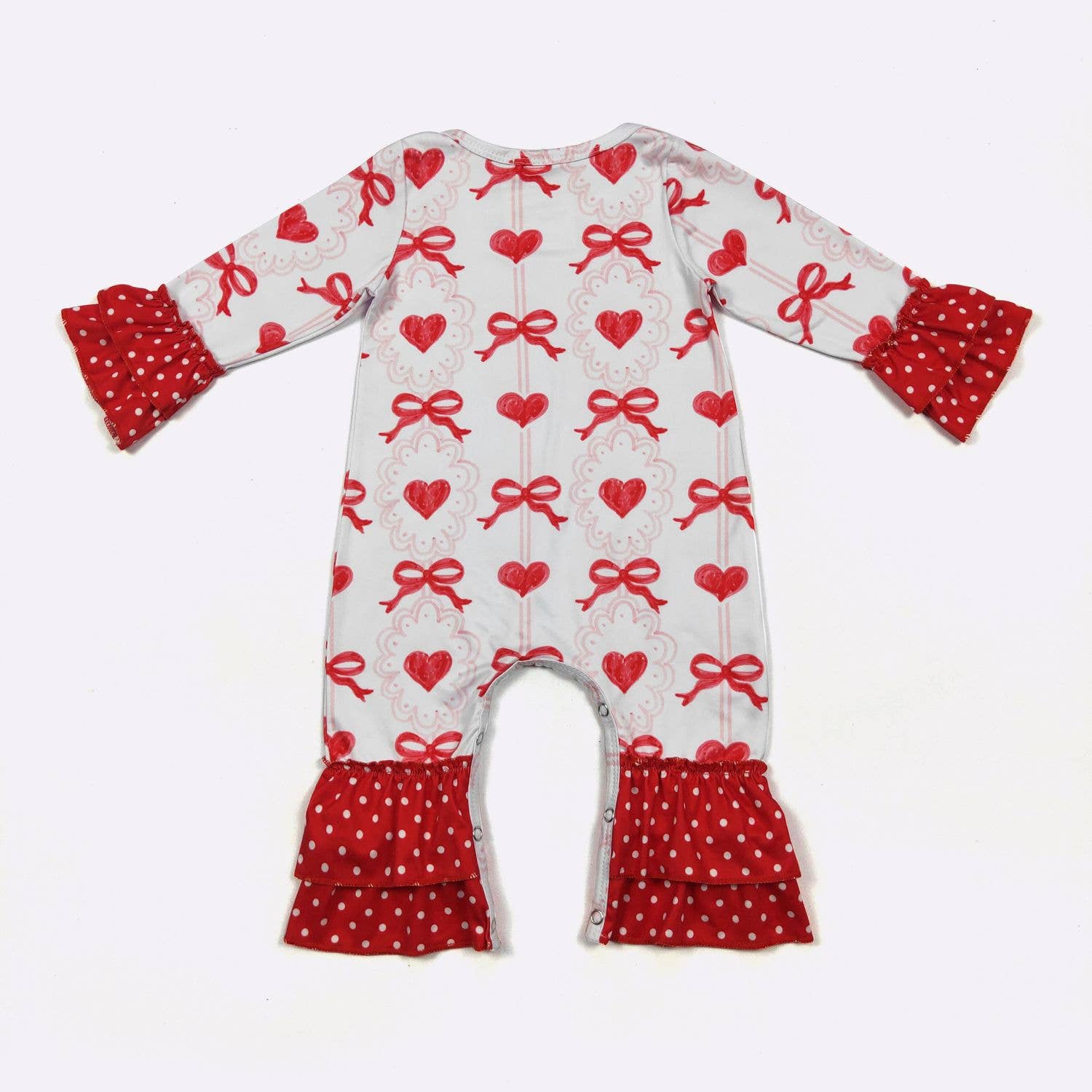 Sweetheart Ribbons Baby Romper