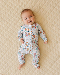 Christmas & Holidays Bamboo Zip Romper | Merry Munchkins