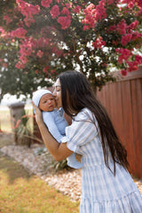 Top & Bottom Bamboo Baby Outfit- Baby Blue